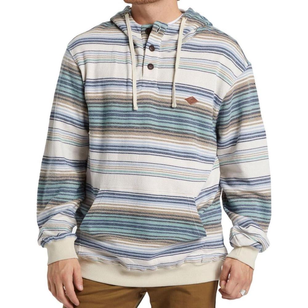imageBillabong mens Rancho Henley Pullover Hooded FlannelChino