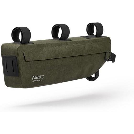 imageBrooks England unisexadult Scape Frame BagMud Green