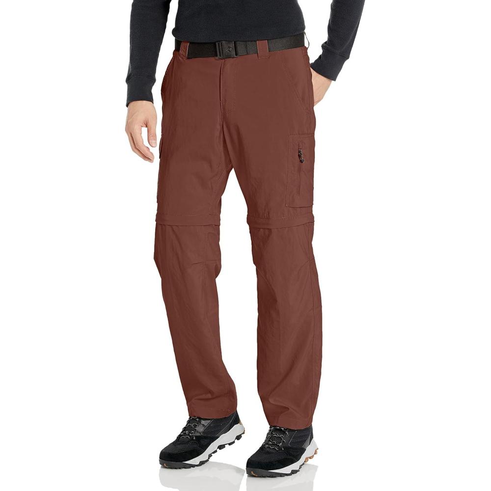 imageColumbia Mens Silver Ridge Utility Convertible Hiking PantLight Raisin