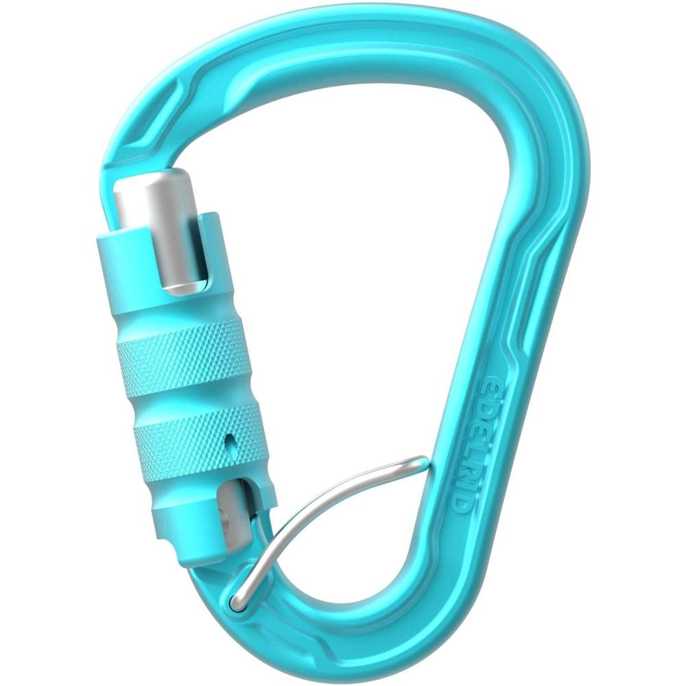 imageEDELRID HMS Strike Locking Carabiner Icemint Triple Lock FG
