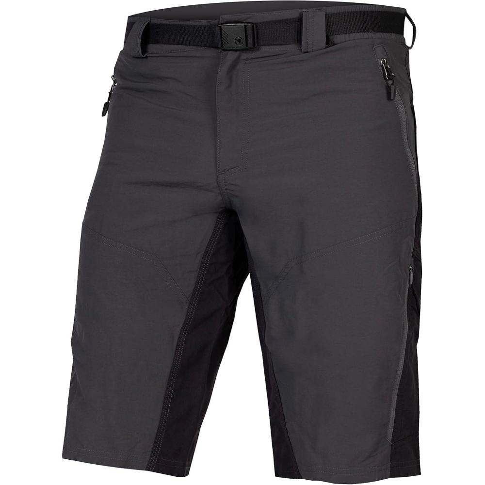 imageEndura Mens Hummvee Mountain Bike Baggy Cycling Short with LinerGrey
