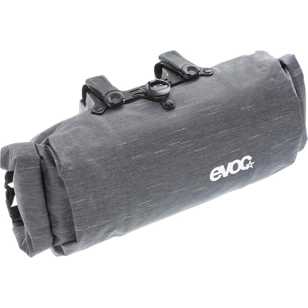 imageEvoc Boa Cycling Handlebar Bag Bikepackging Bag for MTB Road Bicycles Handlebar Storage Bikepacking Accessories Medium Grey