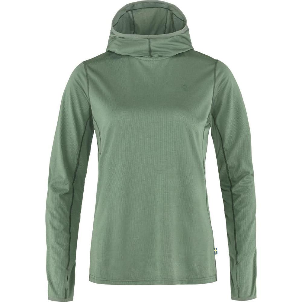 imageFjllrven Womens Abisko SunHoodiePatina Green