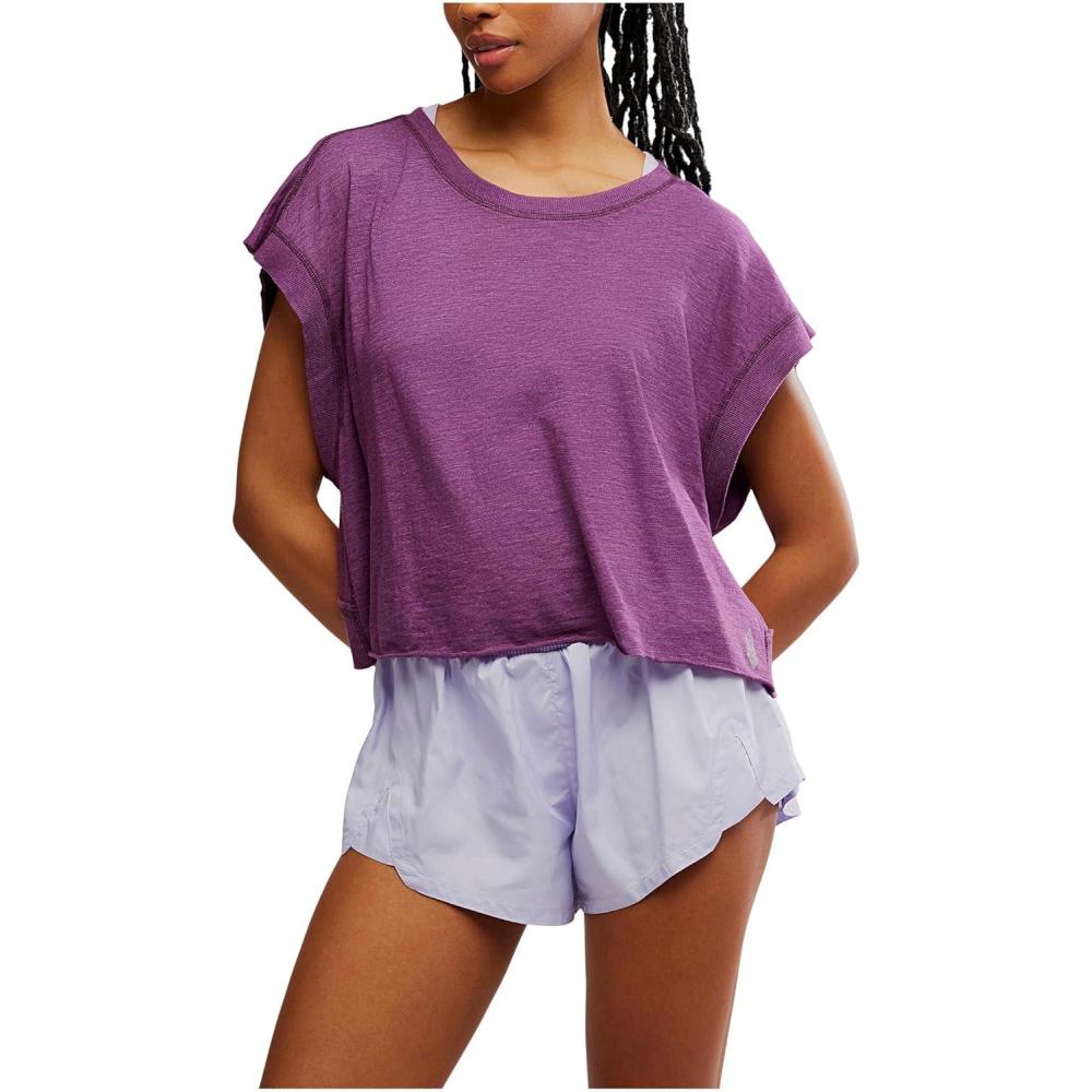 imageFree People Womens My Time TeeBlack Cherry