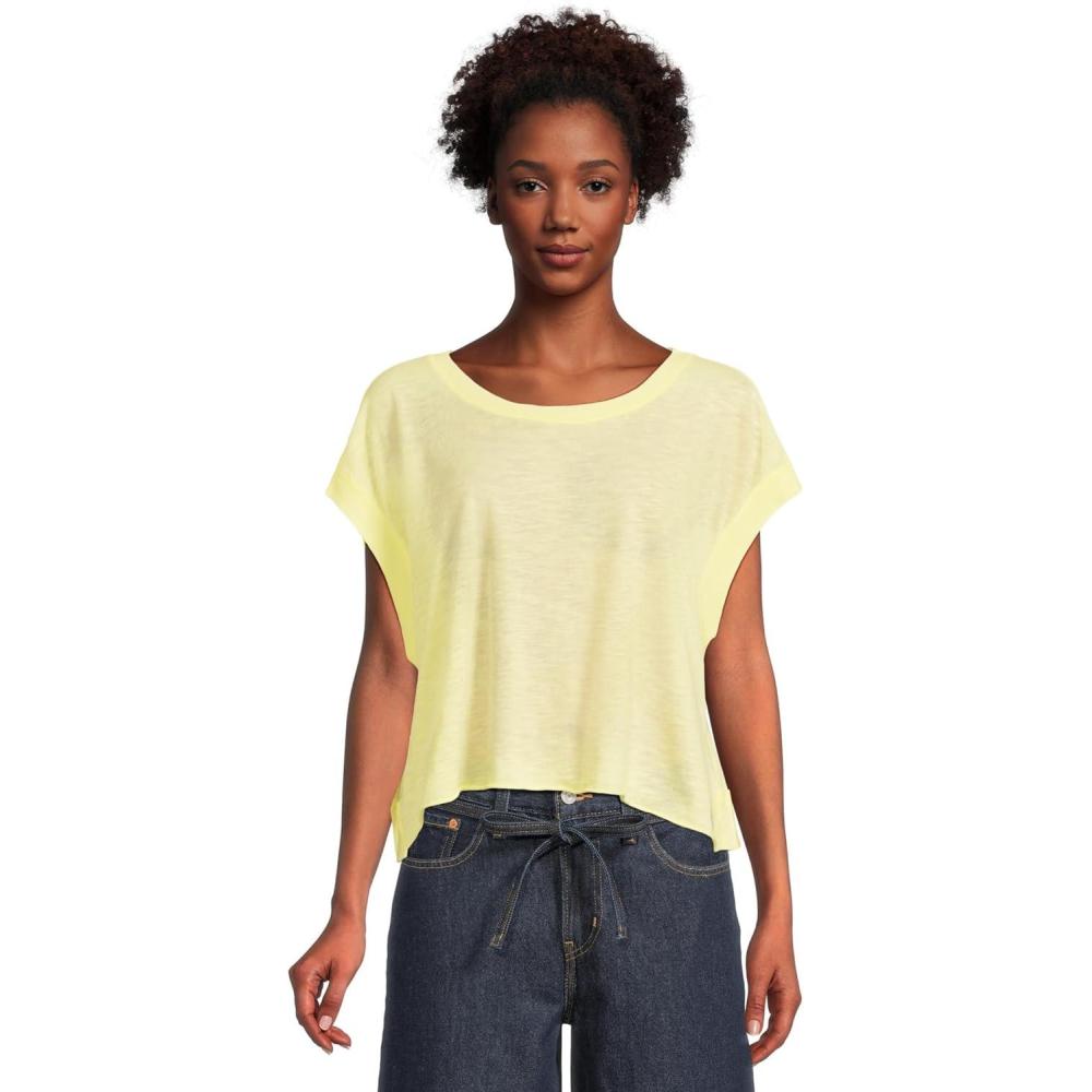 imageFree People Womens My Time TeeSour Citrus