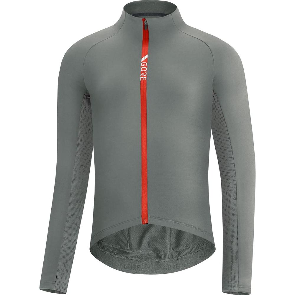 imageGORE WEAR Mens Standard C5 Thermo JerseyLab GrayFireball