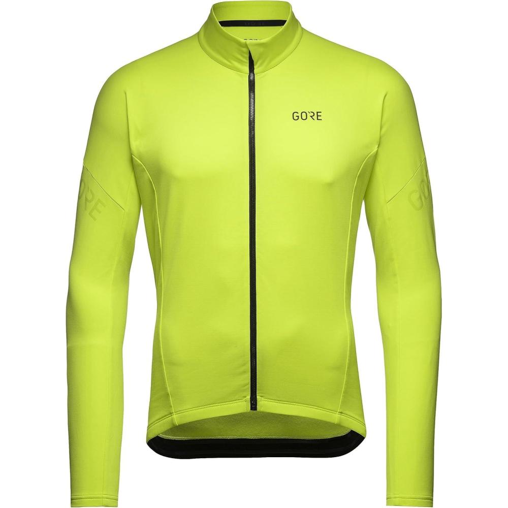 imageGORE WEAR Mens Standard C5 Thermo JerseyNeon Yellow