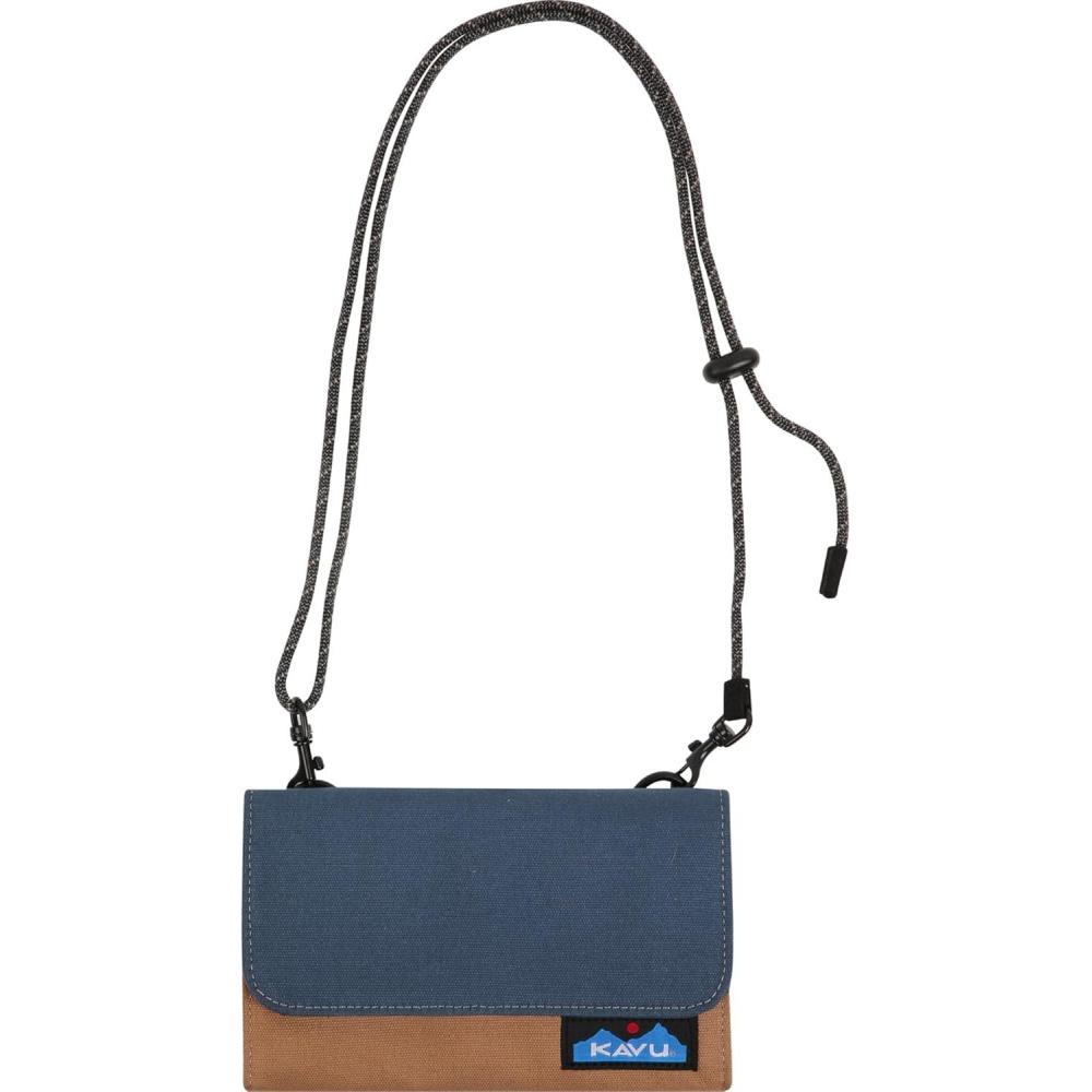 imageKAVU Islamorada Crossbody Bi Fold Wallet with Rope StrapNight Drop