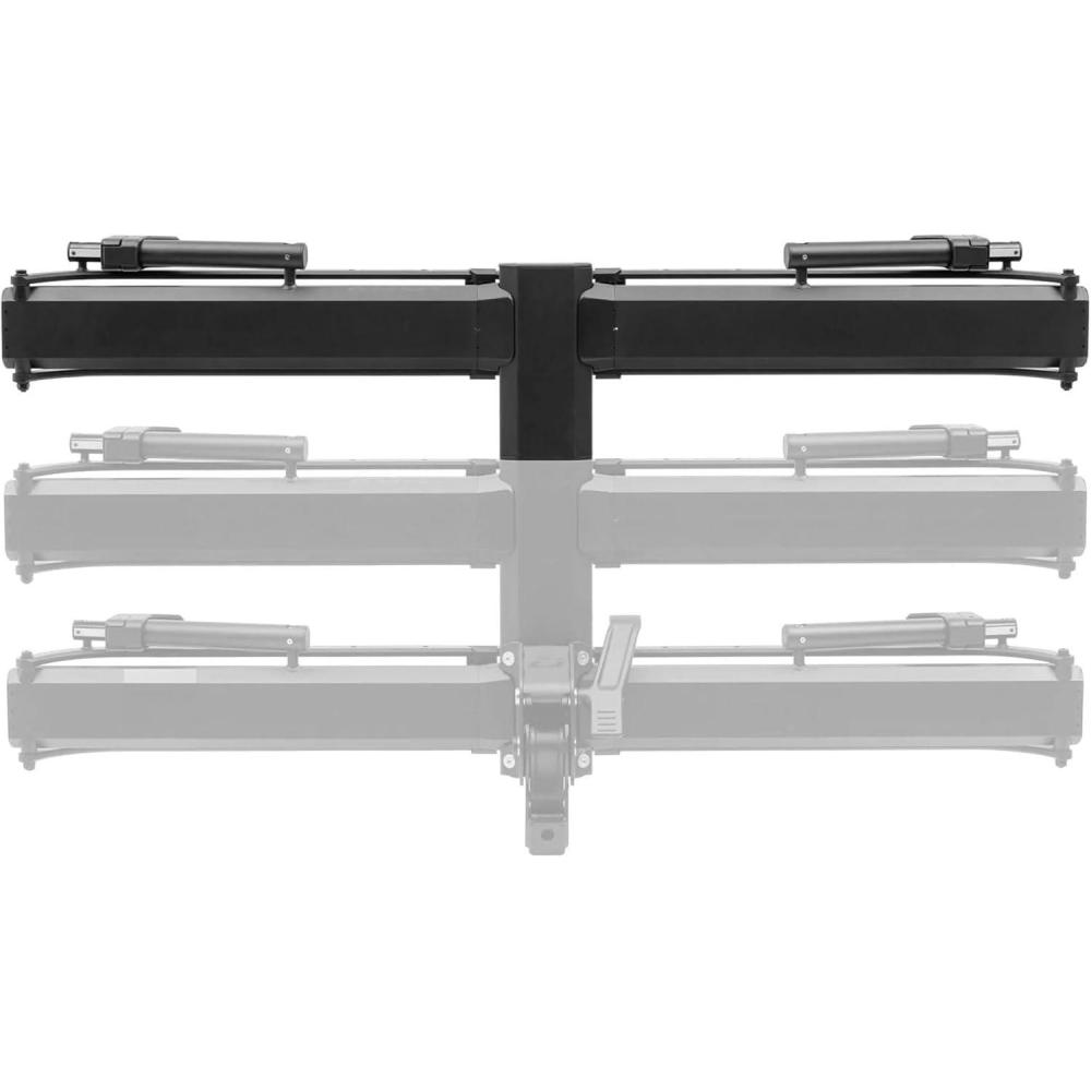 imageKUAT Piston Pro AddOn  Rugged Durable Portable No Frame Contact EasytoAttach Bicycle Rack Expansion Kit Compatible with 2quot Piston Pro Hitch Rack 2Bike Capacity1Bike Capacity