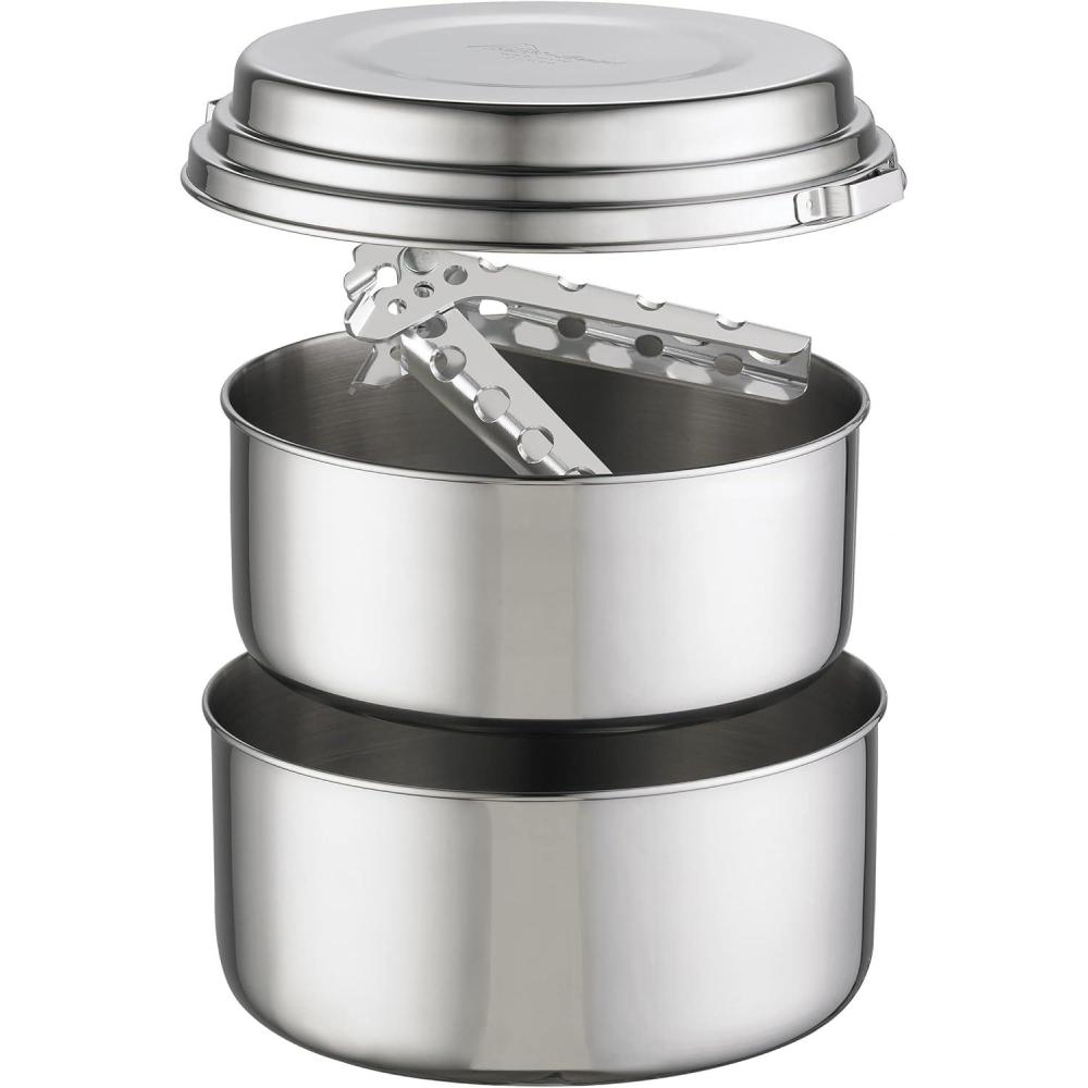 imageMSR Alpine 2 Stainless Steel Camping Pot Set