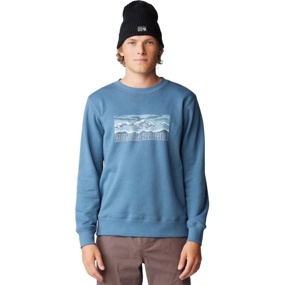 imageMountain Hardwear Mens Mt Whitney Crew SweatshirtAsiatic Blue