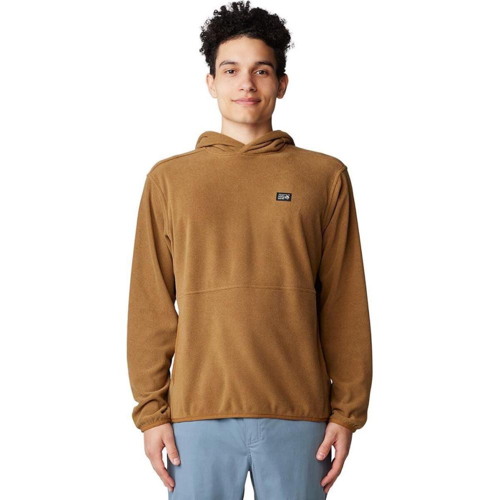 imageMountain Hardwear mens Microchill HoodyGolden Brown Heather
