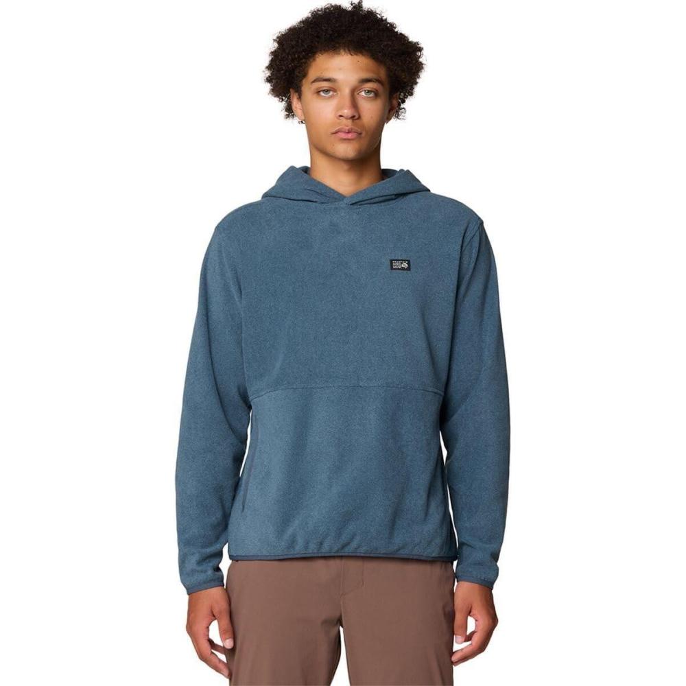 imageMountain Hardwear mens Microchill HoodyMoon Blue Heather