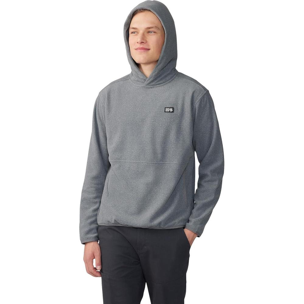 imageMountain Hardwear mens Novelty Microchill HoodyFoil Grey Heather