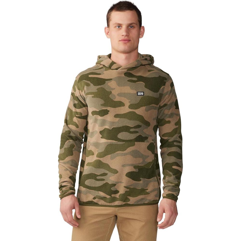 imageMountain Hardwear mens Novelty Microchill HoodyTrail Dust Trees Camo Print