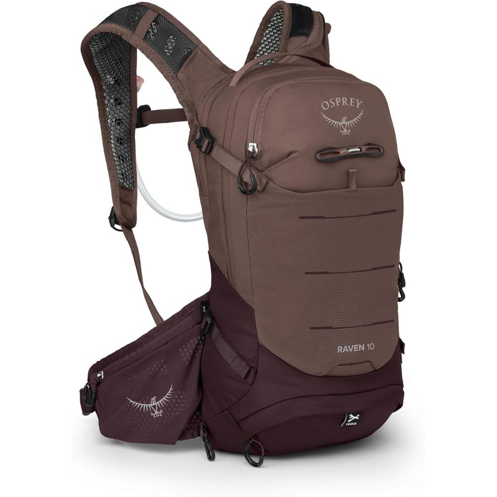 imageOsprey Raven 10L Womens Mountain Biking Backpack with Hydraulics ReservoirMagma Brown