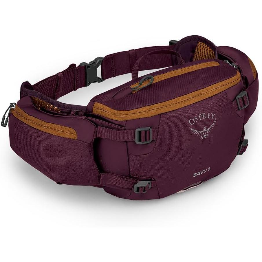 imageOsprey Savu 2L Biking Waist Pack for Men and Women BlackAprium Purple