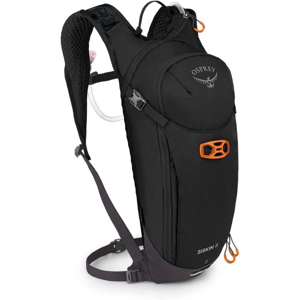 imageOsprey Siskin 12L Mens Biking Backpack with Hydraulics Reservoir Postal BlueBlack