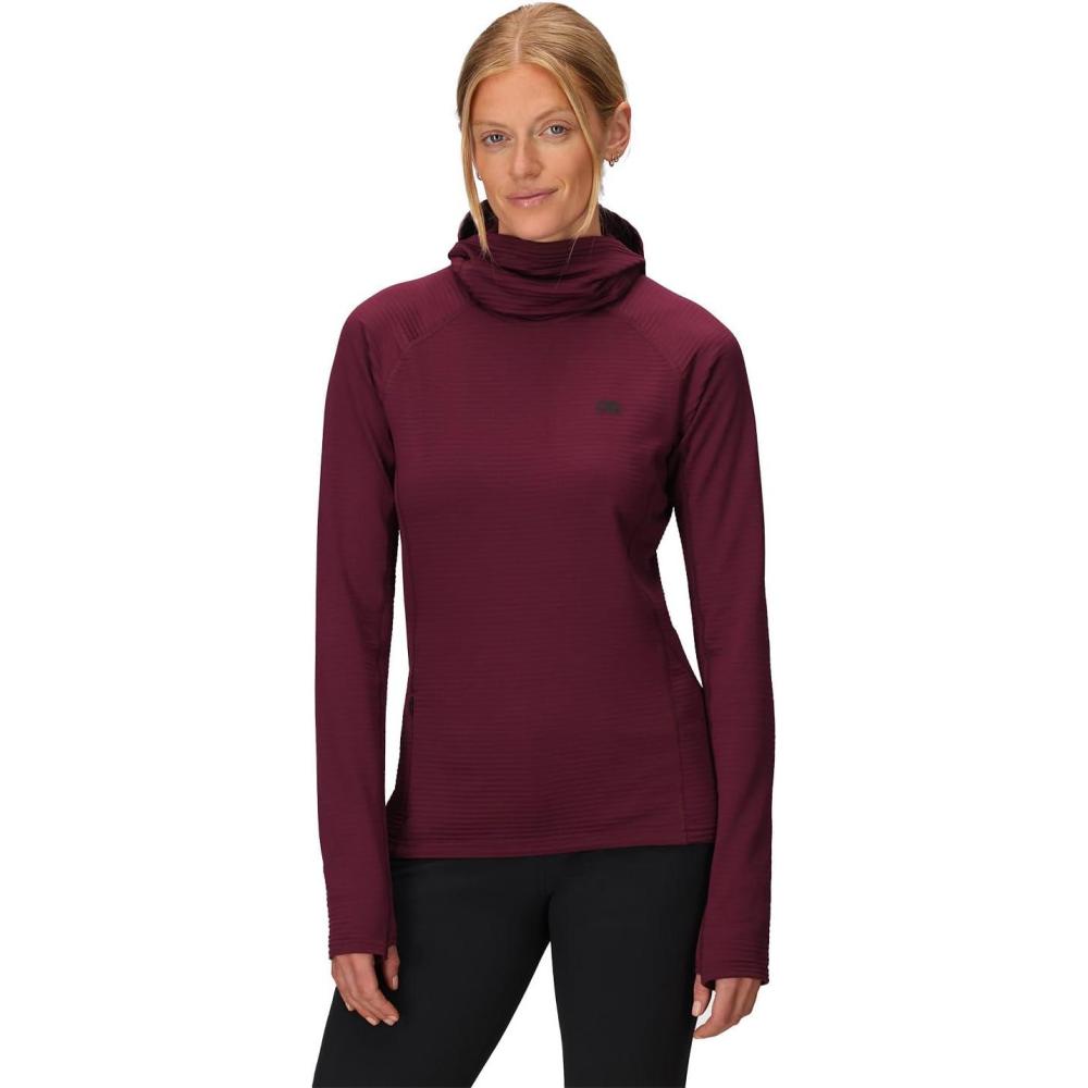 imageOutdoor Research Mens Vigor Grid Fleece Pullover HoodieWinterberry