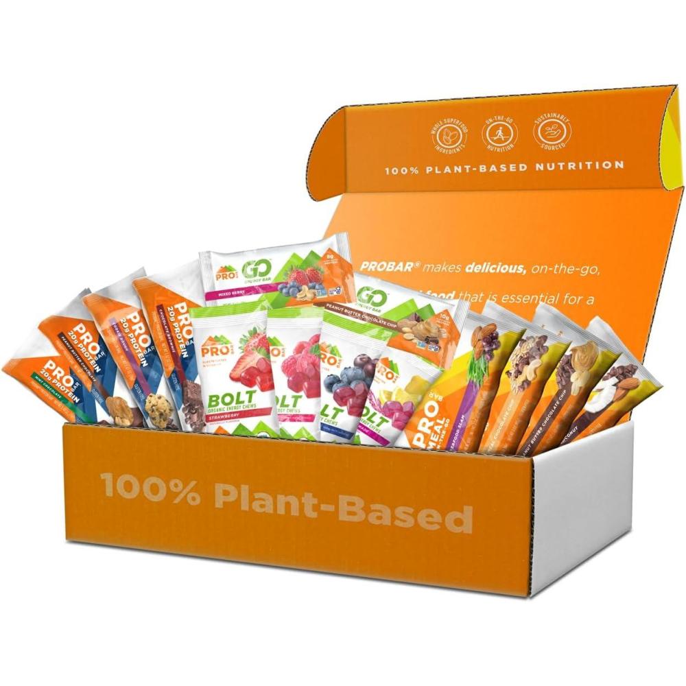 imagePROBAR  MEAL Bar Chocolate Coconut NonGMO GlutenFree Healthy PlantBased WholeFood Ingredients Natural Energy 12 CountStarter Pack