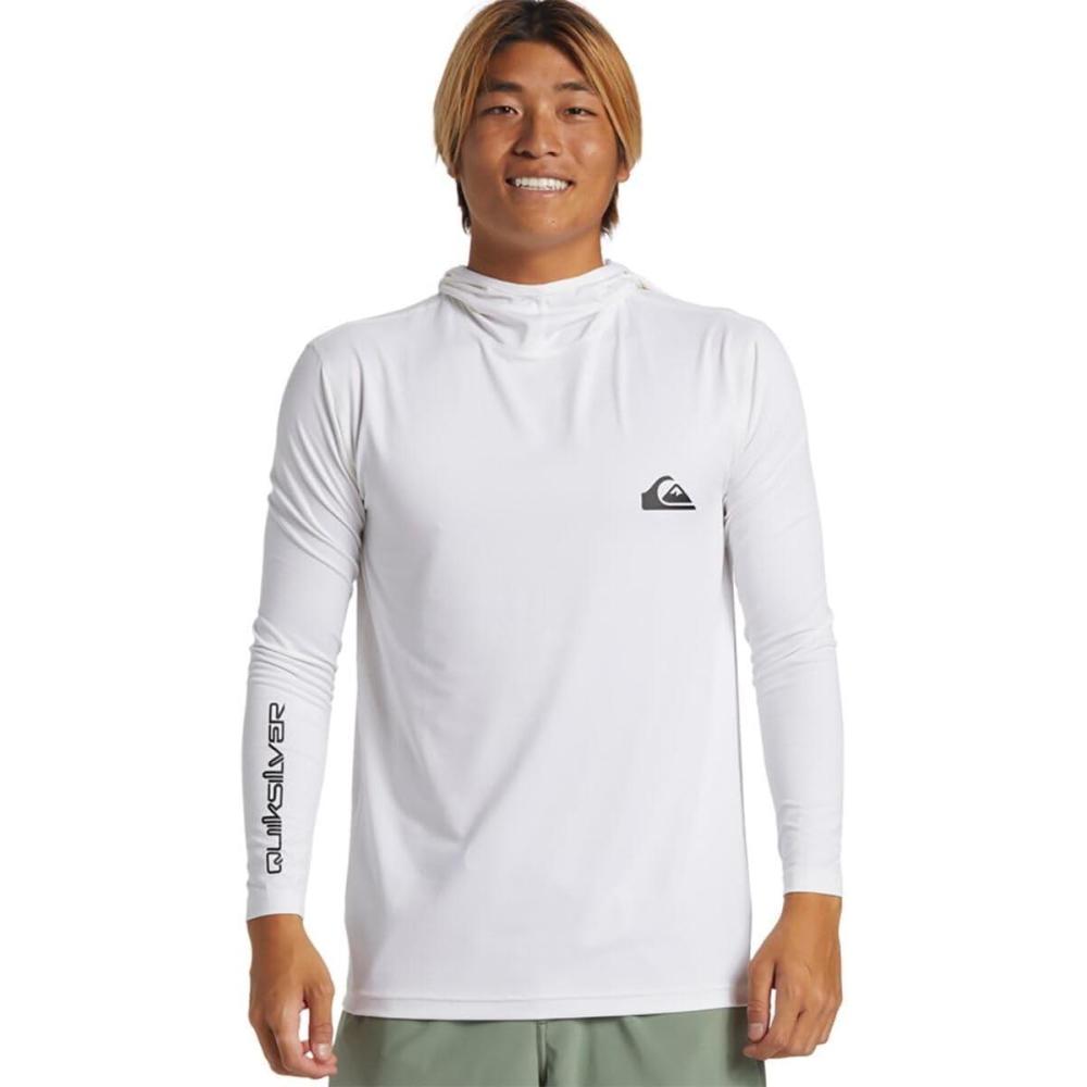 imageQuiksilver Mens Everyday Surf Tee HoodieWhite