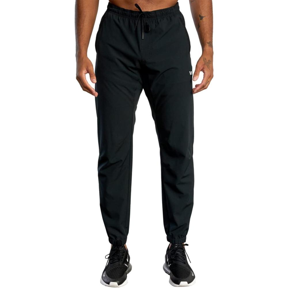 imageRVCA Mens Sport Yogger Jogger Athletic Track PantBlack S125