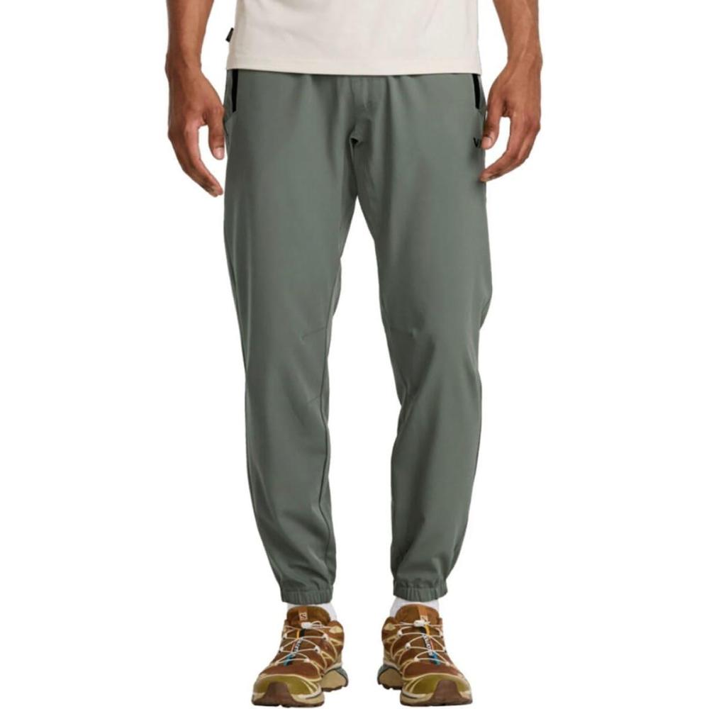 imageRVCA Mens Sport Yogger Jogger Athletic Track PantSage Leaf S125