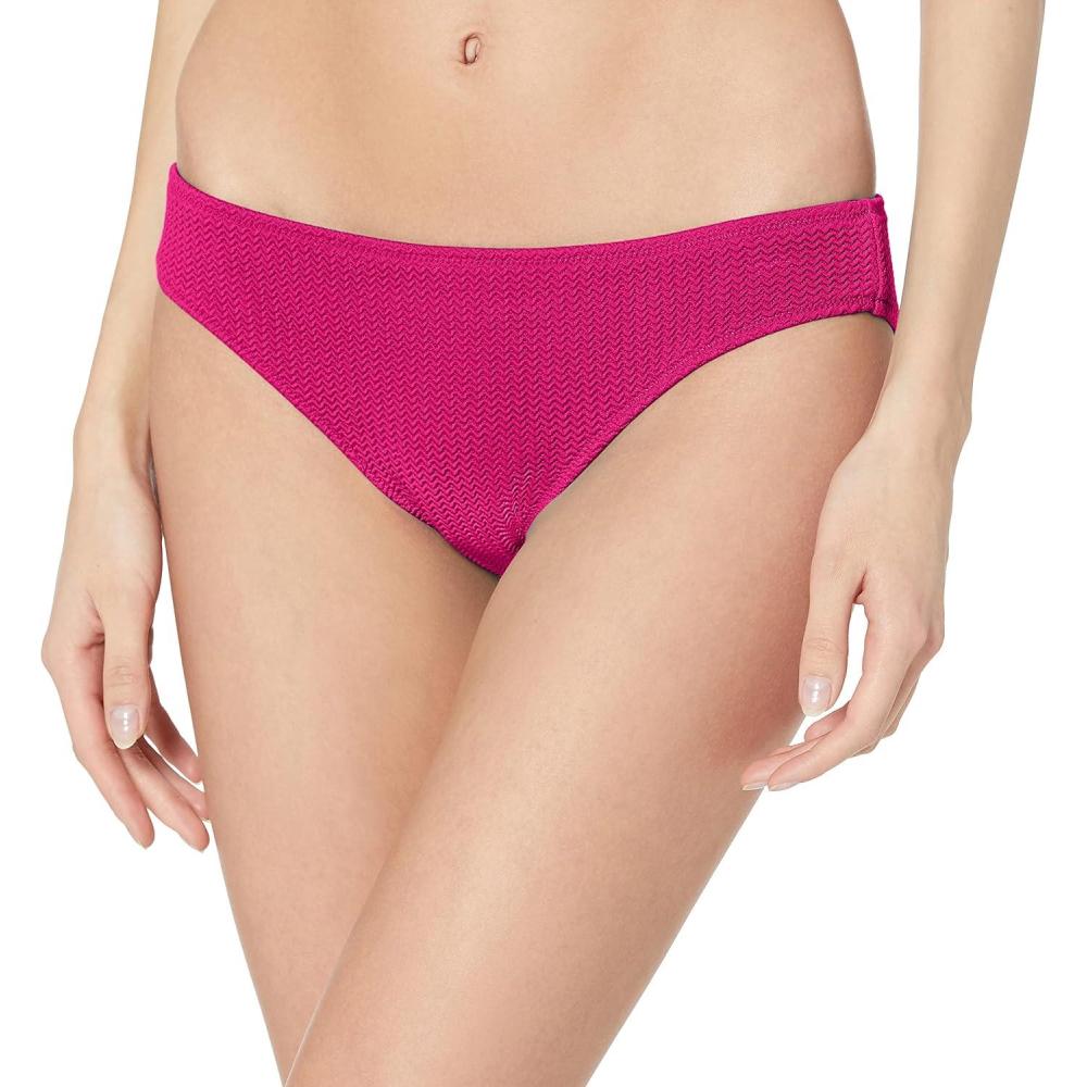 imageSeafolly Womens Hipster Bikini Bottom SwimsuitSea Dive Fuchsia Rose