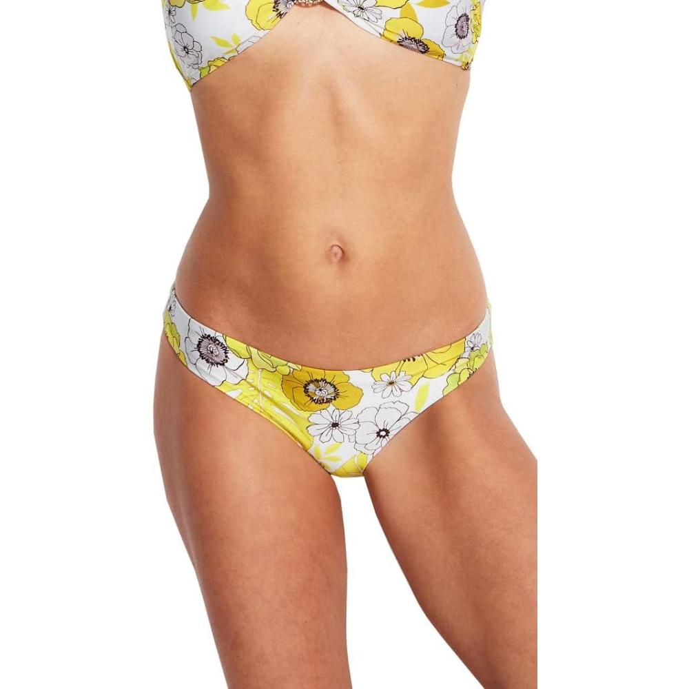 imageSeafolly Womens Standard Hipster Full Coverage Bikini Bottom SwimsuitSummer of Love Wild Lime