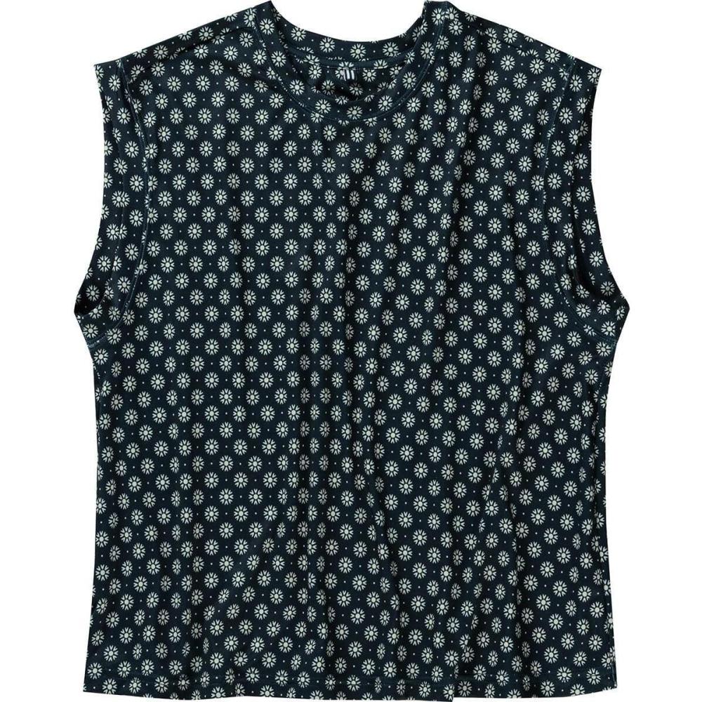 imageTHE GREAT Outdoors The Boxy Trail Tank WomensMicro Daisy