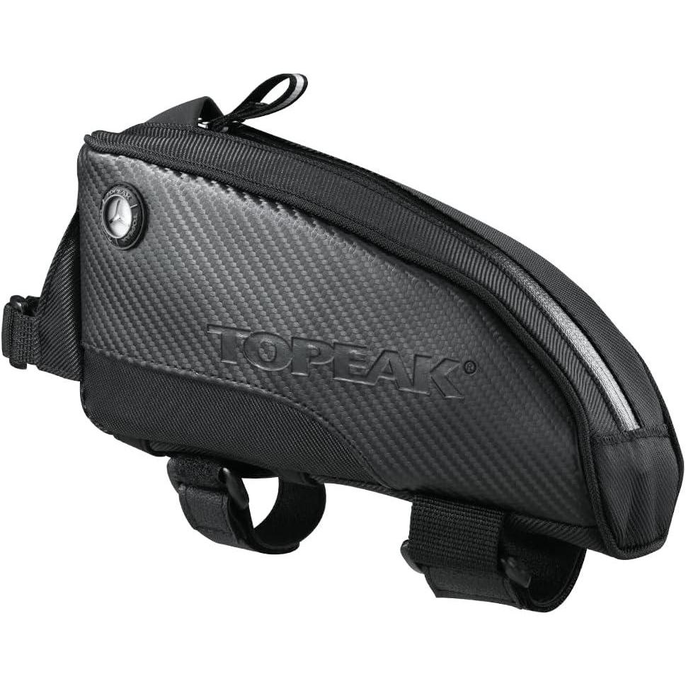 imageTopeak Fuel Tank Top Tube Bike Bag with Charging Cable Hole Medium  075L Capacity QuickAccess Storage for Energy Bars Phone ampamp Tools 420D Nylon ConstructionMedium