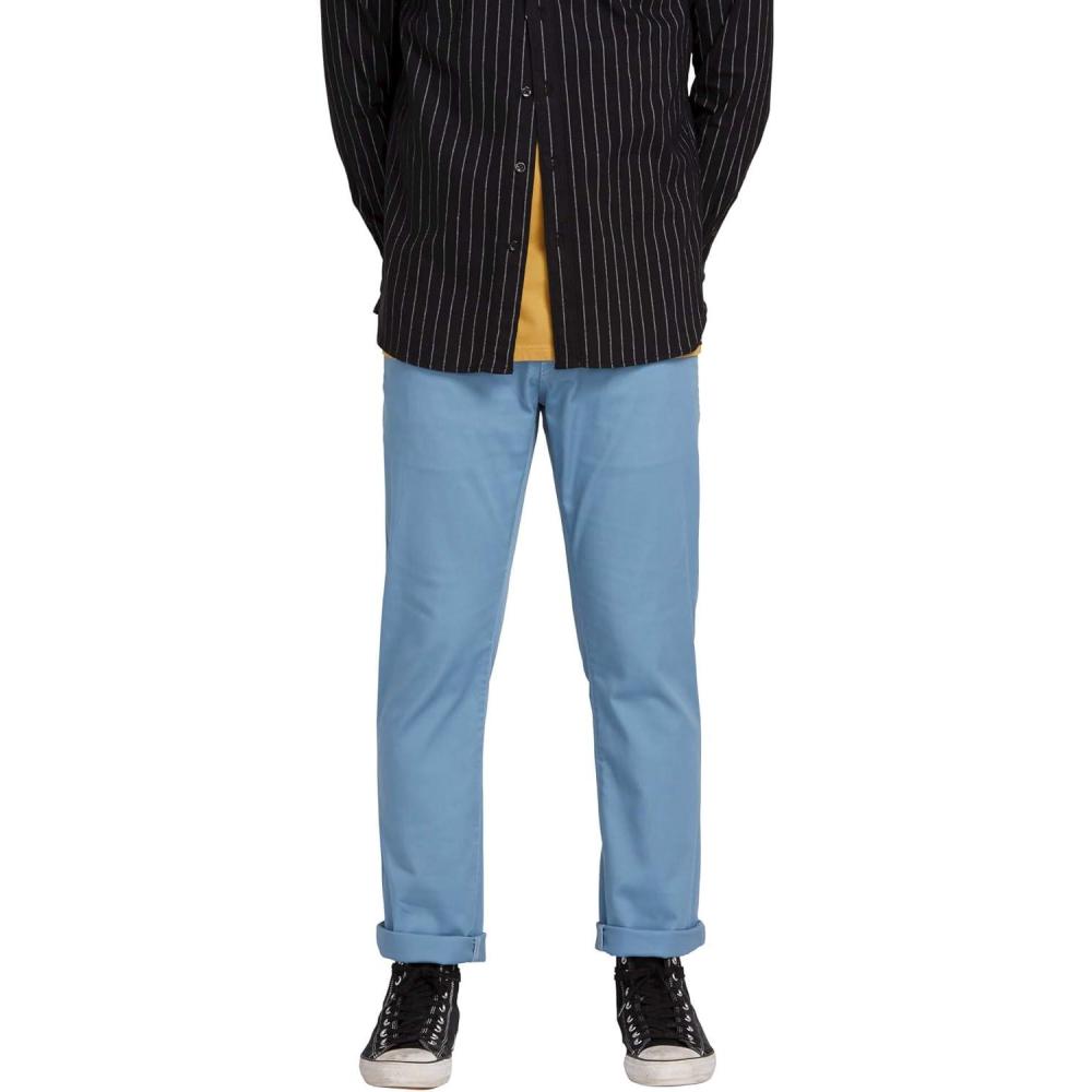 imageVolcom Mens Frickin Modern Fit Stretch Chino PantBlue