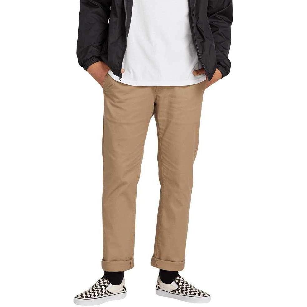 imageVolcom Mens Frickin Modern Fit Stretch Chino PantKhaki