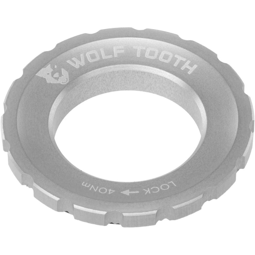 imageWolf Tooth Centerlock Rotor Lockring SilverSilver