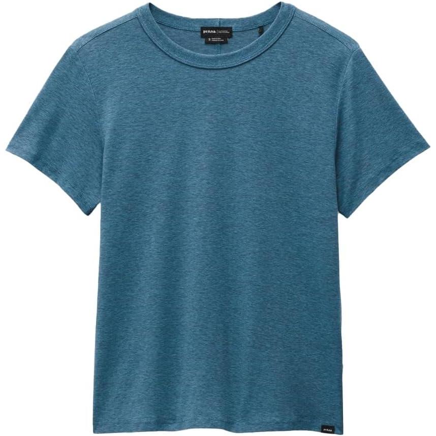 imageprAna Womens Cozy Up Ss CrewHigh Tide Heather
