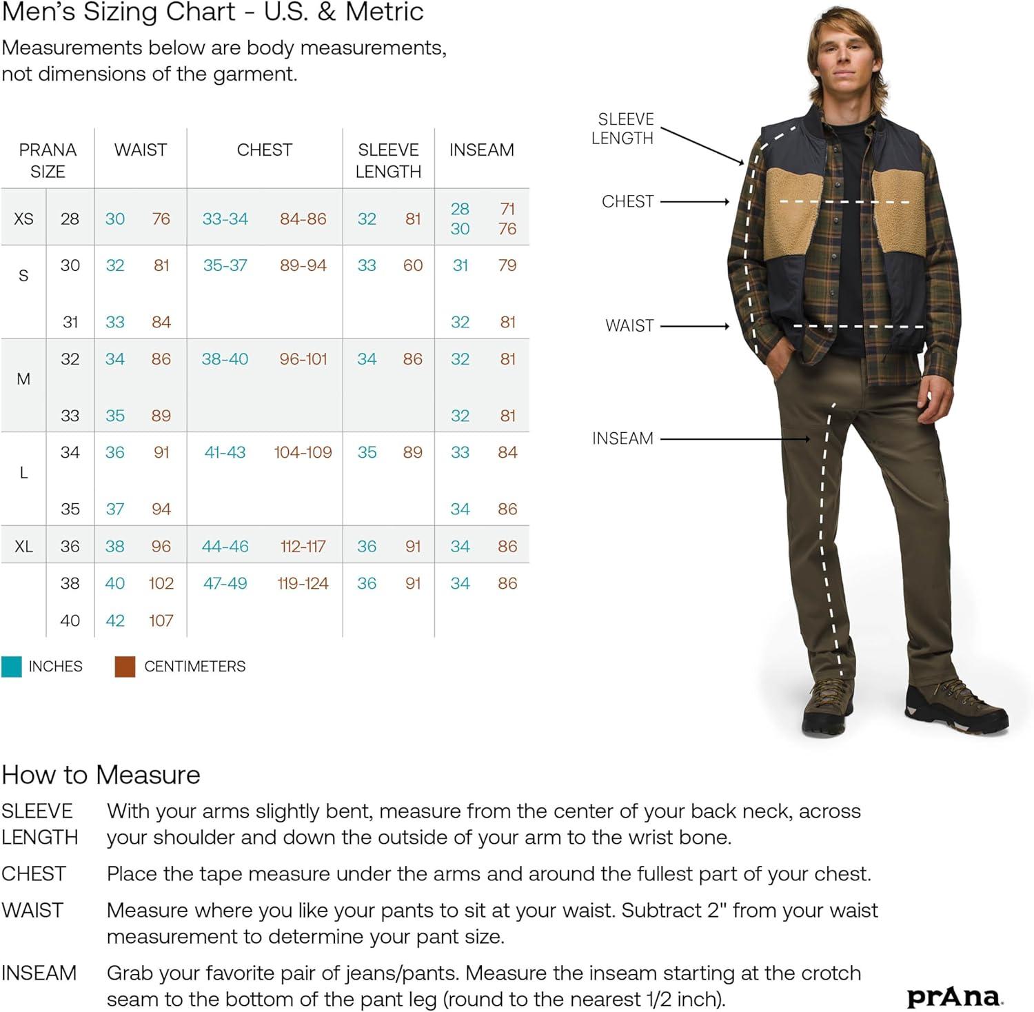 imageprAna Mens Stretch Zion PantShadow