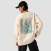 Backcountry, Palo Alto Poster Crew Sweatshirt(Vintage White)