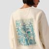 Backcountry, Palo Alto Poster Crew Sweatshirt(Vintage White)
