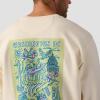 Backcountry, Washington DC Poster Crew Sweatshirt(Vintage White)