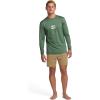 Billabong Men’s All Day Wave Loose Fit Long Sleeve Rashguard 50+ Uv Protection(Moss)
