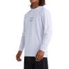 Billabong Men’s All Day Wave Loose Fit Long Sleeve Rashguard 50+ Uv Protection(White)