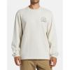 Billabong Men’s Compass Crewneck Sweatshirt(Oatmeal Heather)