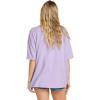 Billabong Womens Logo Oversized Fit Short Sleeve Tee(Peaceful Lilac)