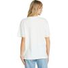 Billabong Women’s Logo Relaxed Fit Short Sleeve Tee(Salt Crystal)
