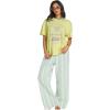 Billabong Women’s Logo Relaxed Fit Short Sleeve Tee(Sunspell)