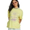 Billabong Women’s Logo Relaxed Fit Short Sleeve Tee(Sunspell)