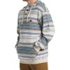 Billabong mens Rancho Henley Pullover Hooded Flannel(Chino)