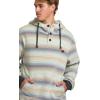 Billabong mens Rancho Henley Pullover Hooded Flannel(Dune)