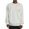Billabong mens Short Sands Crew Fleece Sweatshirt(Light Grey Heather)