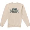 Billabong mens Short Sands Crew Fleece Sweatshirt(Oatmeal Heather)